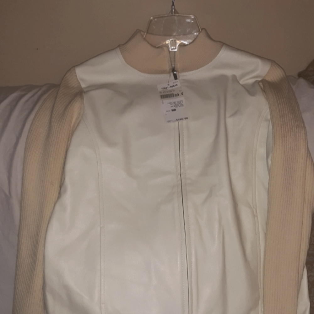 100 Percent leather women's blazer